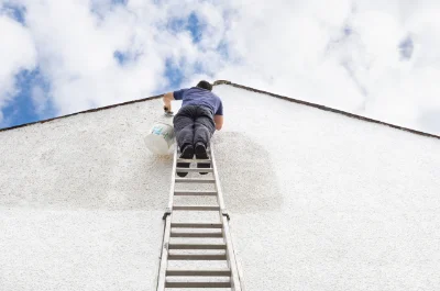 Peinture extérieure à la Cassagne — façades et ravalement